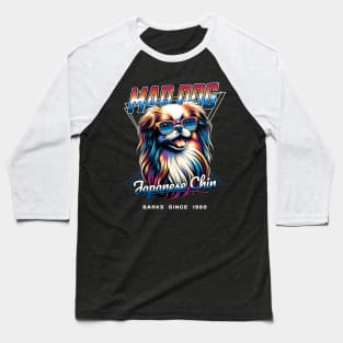 Mad Dog Japanese Chin Dog Baseball T-Shirt